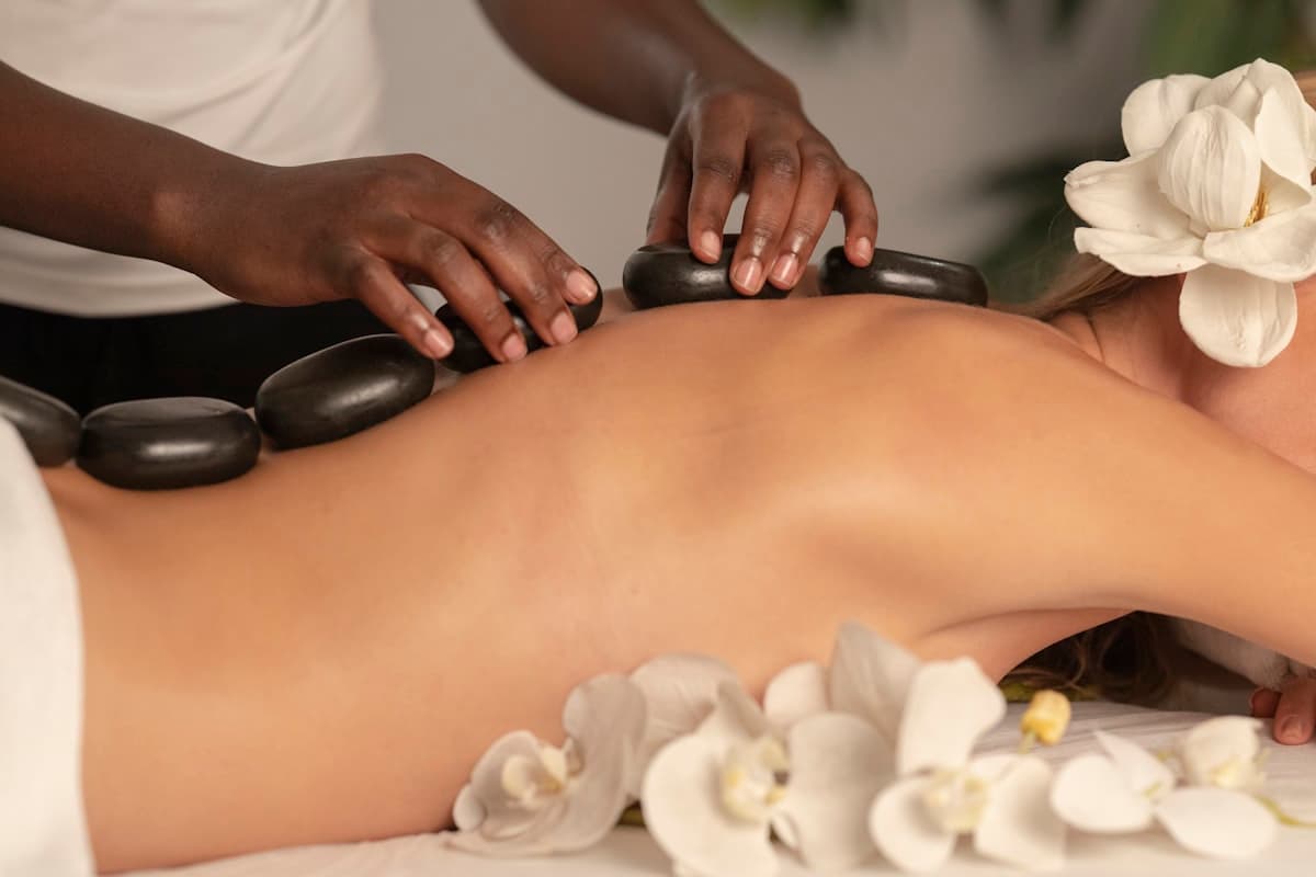 Classic Swedish massage therapy with aromatic oils and hot towels